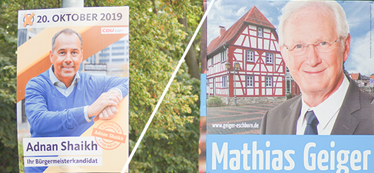 Wahlkampfplakate Eschborn Wahlkampfplakate Eschborn